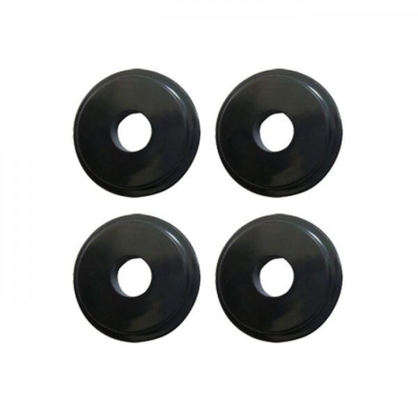 Univerzální, plastové černé krytky otvorů pro blinkry, Ø 35 mm (4ks)